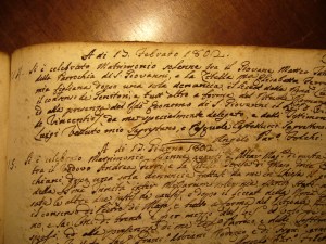 Marr. Matteo Tatangelo 1802